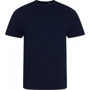 Módní pánské tričko Ecologie z organické bavlny Barva: modrá námořní, Velikost: S EA001