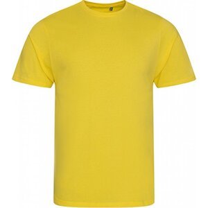 Módní pánské tričko Ecologie z organické bavlny Barva: žlutá sluneční, Velikost: M EA001