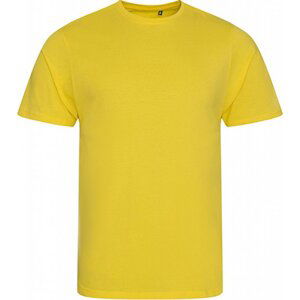 Módní pánské tričko Ecologie z organické bavlny Barva: žlutá sluneční, Velikost: XL EA001