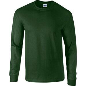 Teplé triko s dlouhými rukávy Gildan Ultra Coton 200 g/m Barva: Zelená lesní, Velikost: XXL G2400