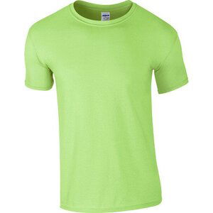 Měkčené tričko Gildan SoftStyle s krátkým rukávem 150g/m Barva: zelená mátová, Velikost: S G64000