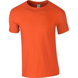 Měkčené tričko Gildan SoftStyle s krátkým rukávem 150g/m Barva: Oranžová, Velikost: S G64000