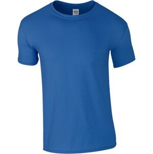 Měkčené tričko Gildan SoftStyle s krátkým rukávem 150g/m Barva: modrá královská, Velikost: L G64000