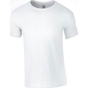 Měkčené tričko Gildan SoftStyle s krátkým rukávem 150g/m Barva: Bílá, Velikost: S G64000