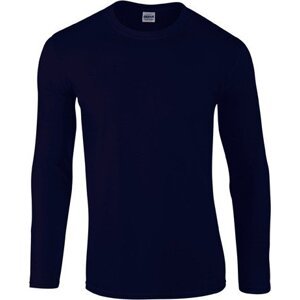 Pánské triko s dlouhým rukávem Gildan SoftStyle 150 g/m Barva: modrá námořní, Velikost: XL G64400