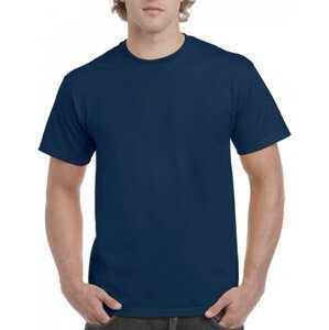 Vysokogramážové bavlněné bezešvé triko Gildan Hammer 200 g/m Barva: Modrá námořní tmavá, Velikost: M GH000