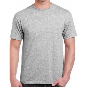 Vysokogramážové bavlněné bezešvé triko Gildan Hammer 200 g/m Barva: šedá melír, Velikost: M GH000