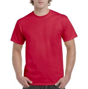 Vysokogramážové bavlněné bezešvé triko Gildan Hammer 200 g/m Barva: Červená, Velikost: XXL GH000
