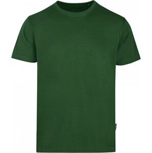 Luxusní pánské tričko z česané organické bavlny HRM 160 g/m Barva: Zelená lahvová, Velikost: 3XL HRM101