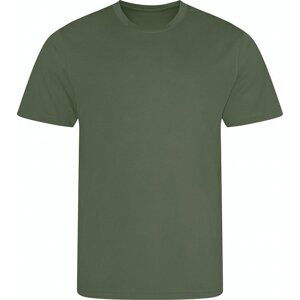 Just Cool Sportovní tričko Cool se speciální funkční texturou Neoteric Barva: zelená olivová světlá, Velikost: 3XL JC001