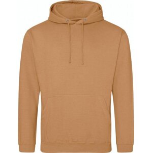 Pánská klokanka Just Hoods s dvojitou kapucí Barva: Caramel Latte, Velikost: XS JH001