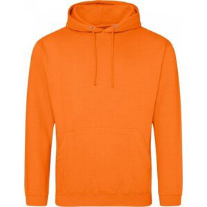 Pánská klokanka Just Hoods s dvojitou kapucí Barva: Oranžová, Velikost: M JH001