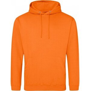 Pánská klokanka Just Hoods s dvojitou kapucí Barva: Oranžová, Velikost: XL JH001