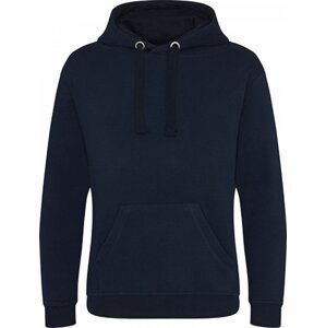 Vysokogramážová unisex mikina klokanka Just Hoods s kapucí 330 g/m Barva: modrá námořní, Velikost: L JH101