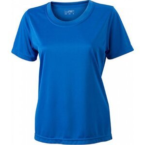 James & Nicholson Dámské funkční triko pro sport a volný čas Barva: modrá královská, Velikost: S JN357