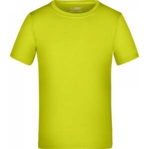 James & Nicholson Rychleschnoucí funkční dětské tričko Barva: žlutá neonová, Velikost: L JN358K