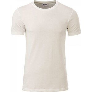 James & Nicholson Základní tričko Basic T James and Nicholson 100% organická bavlna Barva: Přírodní, Velikost: M JN8008