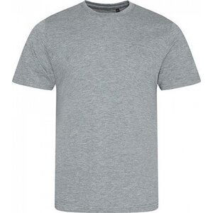 Moderní měkké směsové tričko Just Ts Barva: šedá melír, Velikost: XL JT001