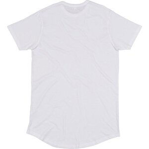 Mantis Pánské prodloužené organické tričko s kulatým lemem Barva: Bílá, Velikost: M P126