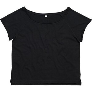 Mantis Dámské volné 100 % organické tričko Flash Dance Barva: Černá, Velikost: M P129
