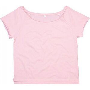 Mantis Dámské volné 100 % organické tričko Flash Dance Barva: růžová měkká, Velikost: S P129