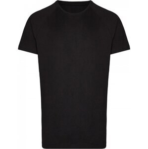 Pánské prodloužené směsové úzké triko Miners Mate Barva: černá - černá, Velikost: S MY111