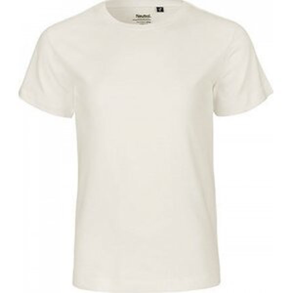 Neutral Dětské organické tričko s krátkým rukávem a výztužnou páskou za krkem Barva: Přírodní, Velikost: 92/98 NE30001
