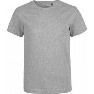 Neutral Dětské organické tričko s krátkým rukávem a výztužnou páskou za krkem Barva: Šedá, Velikost: 92/98 NE30001