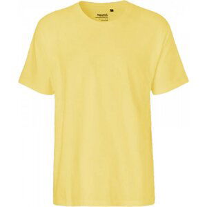 Rovné pánské triko Neutral z česané organické bavlny 185 g/m Barva: žlutá pastelová, Velikost: S NE60001