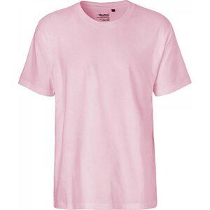 Rovné pánské triko Neutral z česané organické bavlny 185 g/m Barva: růžová světlá, Velikost: 3XL NE60001