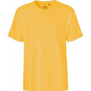 Rovné pánské triko Neutral z česané organické bavlny 185 g/m Barva: Žlutá, Velikost: M NE60001