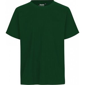 Unisex tričko Neutral s krátkým rukávem z organické bavlny 155 g/m Barva: Zelená lahvová, Velikost: M NE60002