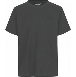 Unisex tričko Neutral s krátkým rukávem z organické bavlny 155 g/m Barva: šedá uhlová, Velikost: 3XL NE60002
