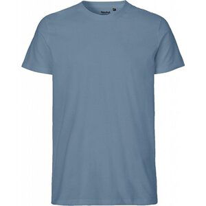 Neutral Pánské organické tričko v úzkém slim-fit střihu Barva: Dusty Indigo, Velikost: XXL NE61001