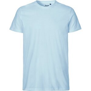 Neutral Pánské organické tričko v úzkém slim-fit střihu Barva: modrá světlá, Velikost: L NE61001