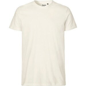 Neutral Pánské organické tričko v úzkém slim-fit střihu Barva: Přírodní, Velikost: XL NE61001