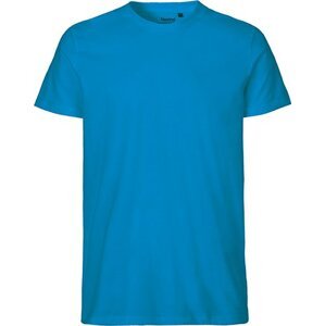 Neutral Pánské organické tričko v úzkém slim-fit střihu Barva: modrá safírová, Velikost: XXL NE61001