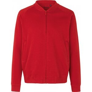 Neutral Pánská bunda klasického střihu se zipem a kapsami Barva: Červená, Velikost: XXL NE73501