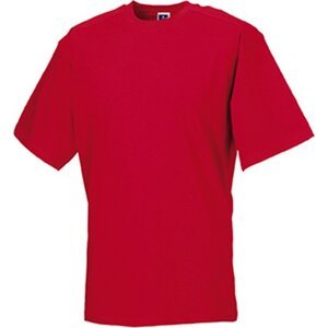 Pracovní tričko Heavy Duty, Russell, 100% bavlna,  180 g/m² Barva: červená klasická, Velikost: XXL Z010