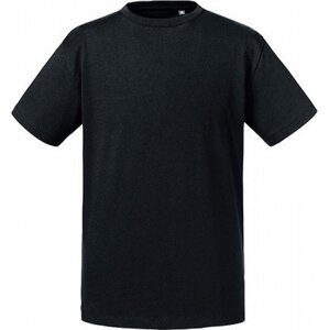 Russell Pure Organic Dětské tričko Russell 100% organická bavlna 160 g/m Barva: Černá, Velikost: 116 (M) Z108K