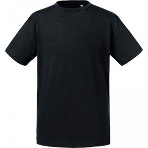 Russell Pure Organic Dětské tričko Russell 100% organická bavlna 160 g/m Barva: Černá, Velikost: 128 (L) Z108K