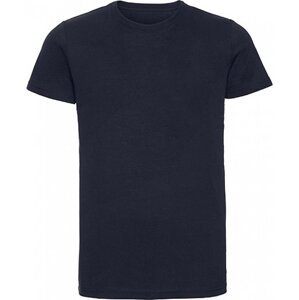 Russell Melírové pánské HD tričko z polybavlny nejen na sublimaci Barva: modrá námořní, Velikost: S Z165M