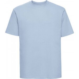 Měkčené 100% bavlněné tričko Russell 180 g/m Barva: Mineral Blue, Velikost: 3XL Z180