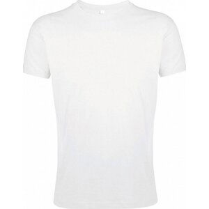 Sol's Přiléhavé pánské tričko Regent Fit 100% bavlna Barva: Bílá, Velikost: M L149
