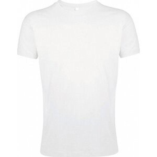 Sol's Přiléhavé pánské tričko Regent Fit 100% bavlna Barva: Bílá, Velikost: XXL L149