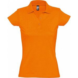 Sol's Dámské bavlněné polo tričko Prescott Fair Wear Barva: Oranžová, Velikost: XL L534