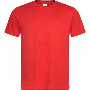 Stedman® Pánské organické tričko Classic-T Stedman Barva: červená skarletová, Velikost: 4XL S2020