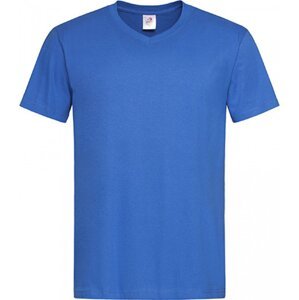 Stedman® Pohodlné pánské triko s výstřihem do véčka Barva: Modrá výrazná, Velikost: L S270