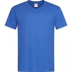 Stedman® Pohodlné pánské triko s výstřihem do véčka Barva: Modrá výrazná, Velikost: XL S270