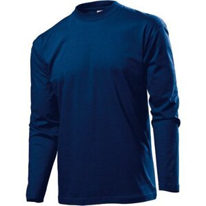 Stedman® Pánské Oeko-Tex tričko Stedman s dlouhým rukávem 160g/m Barva: modrá námořní, Velikost: XXL S240